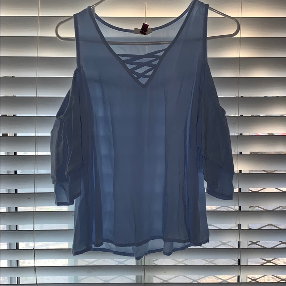 Blue blouse